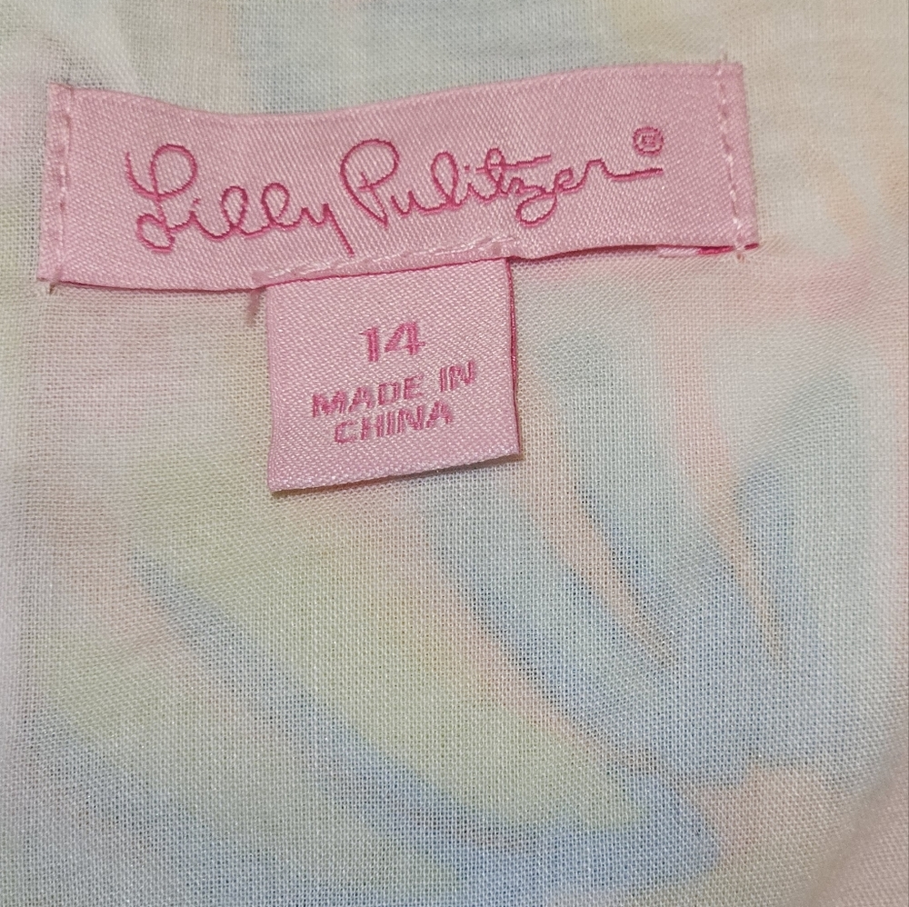 Lilly Pulitzer Sundress Ladies Size 14 excellent pre-owned condition - Picture 6 of 7